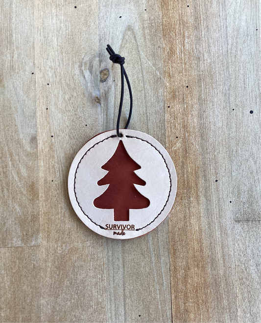 Christmas Tree Ornament Rust