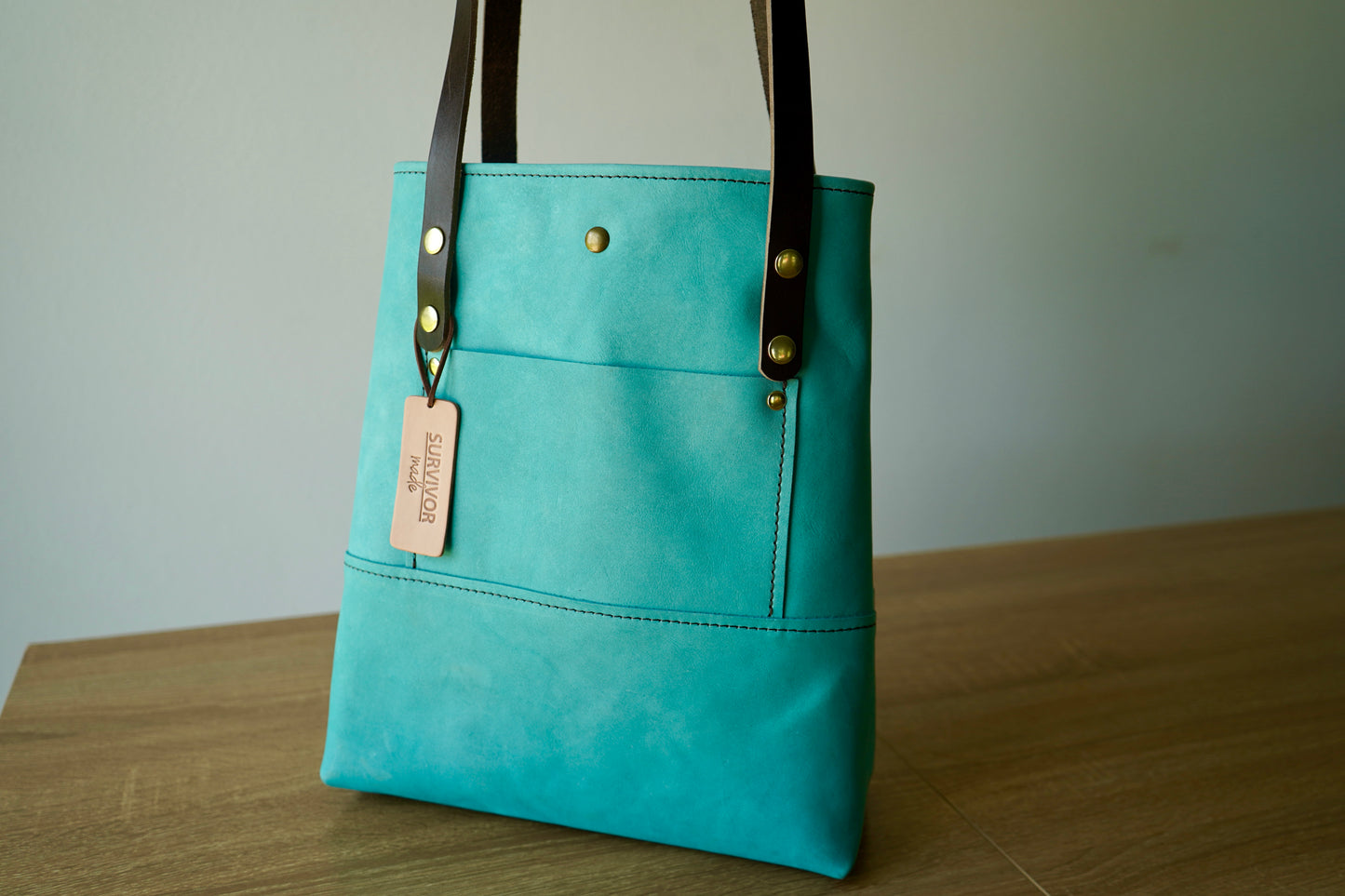Teal Commuter Bag