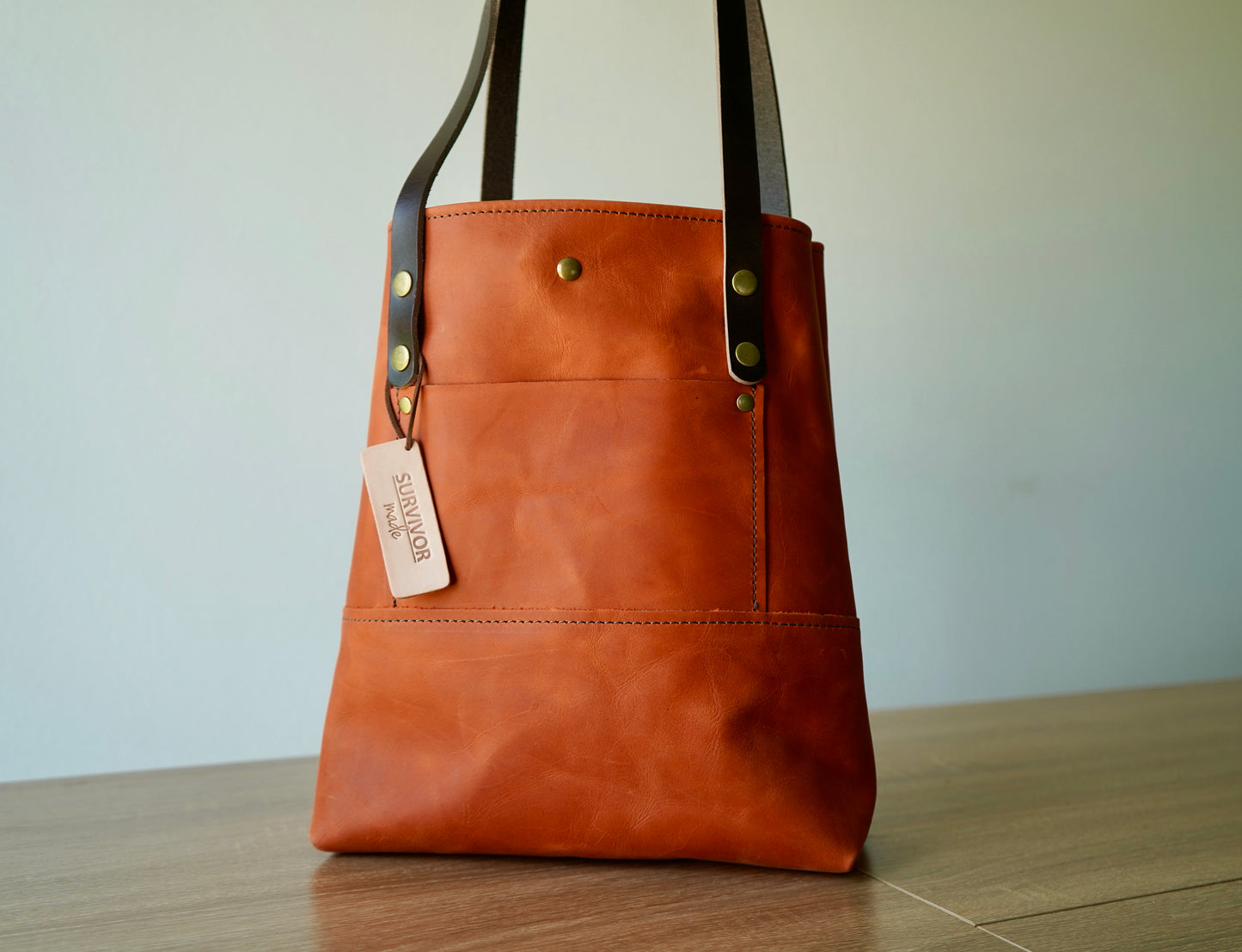 Rust Commuter Bag
