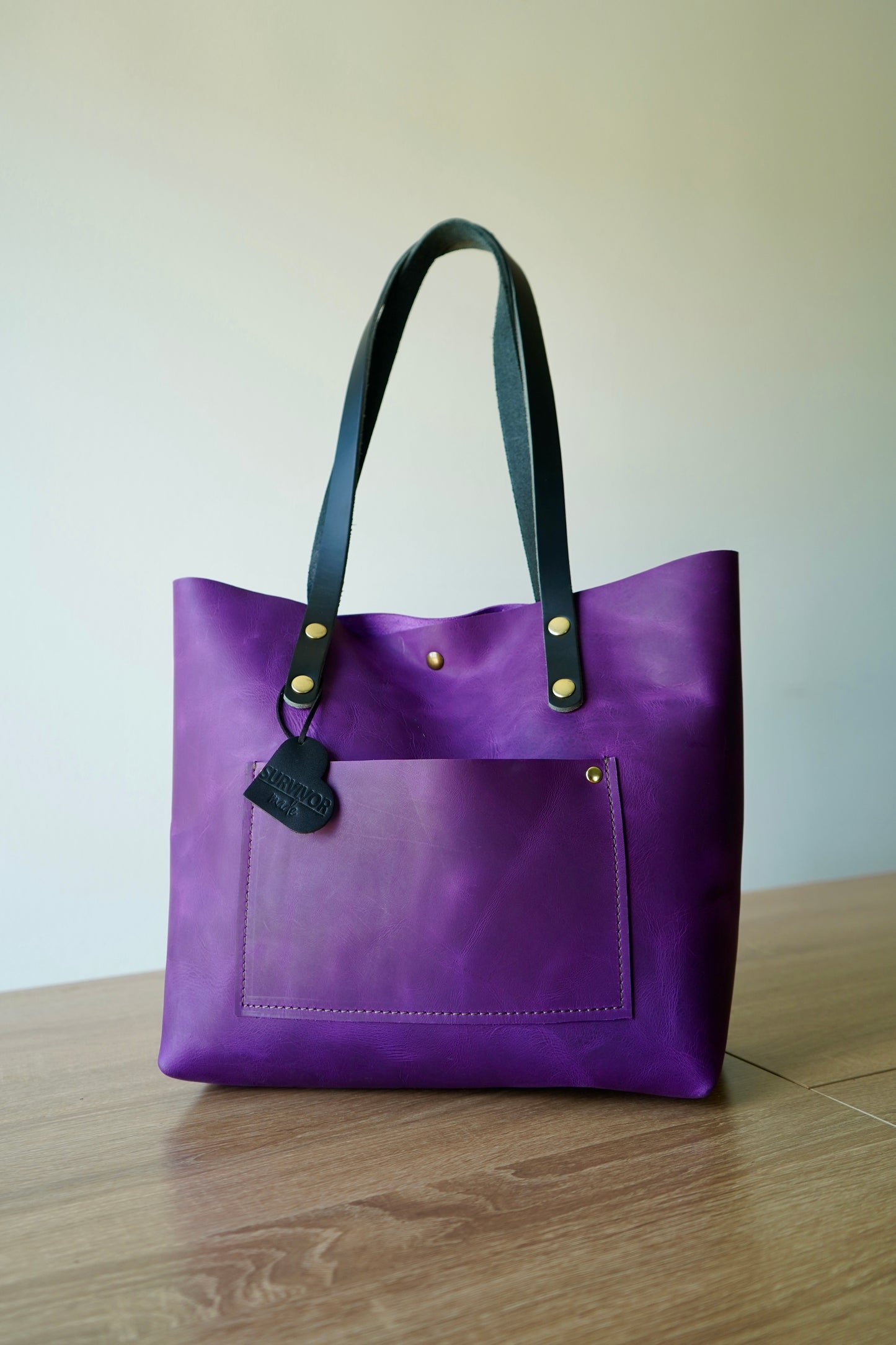 Purple Large Tote