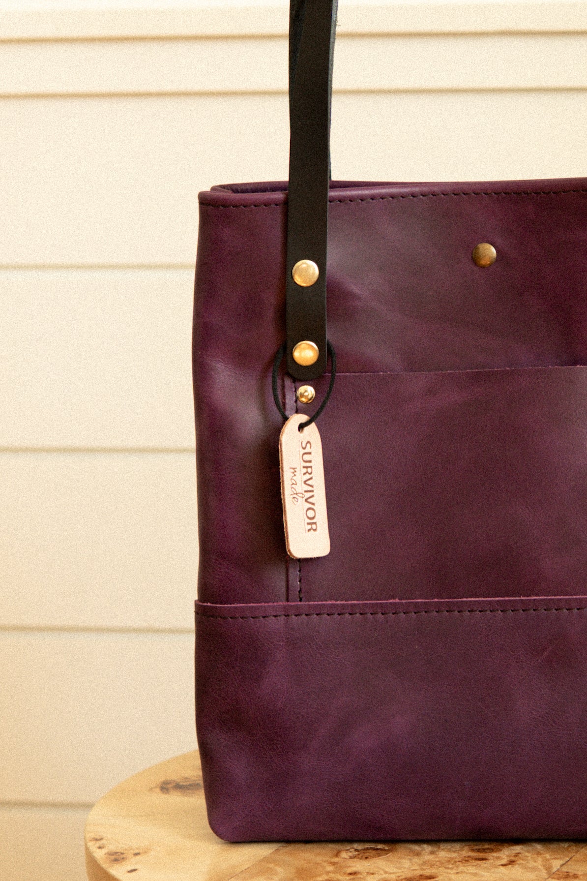 Purple Denver Commuter Bag
