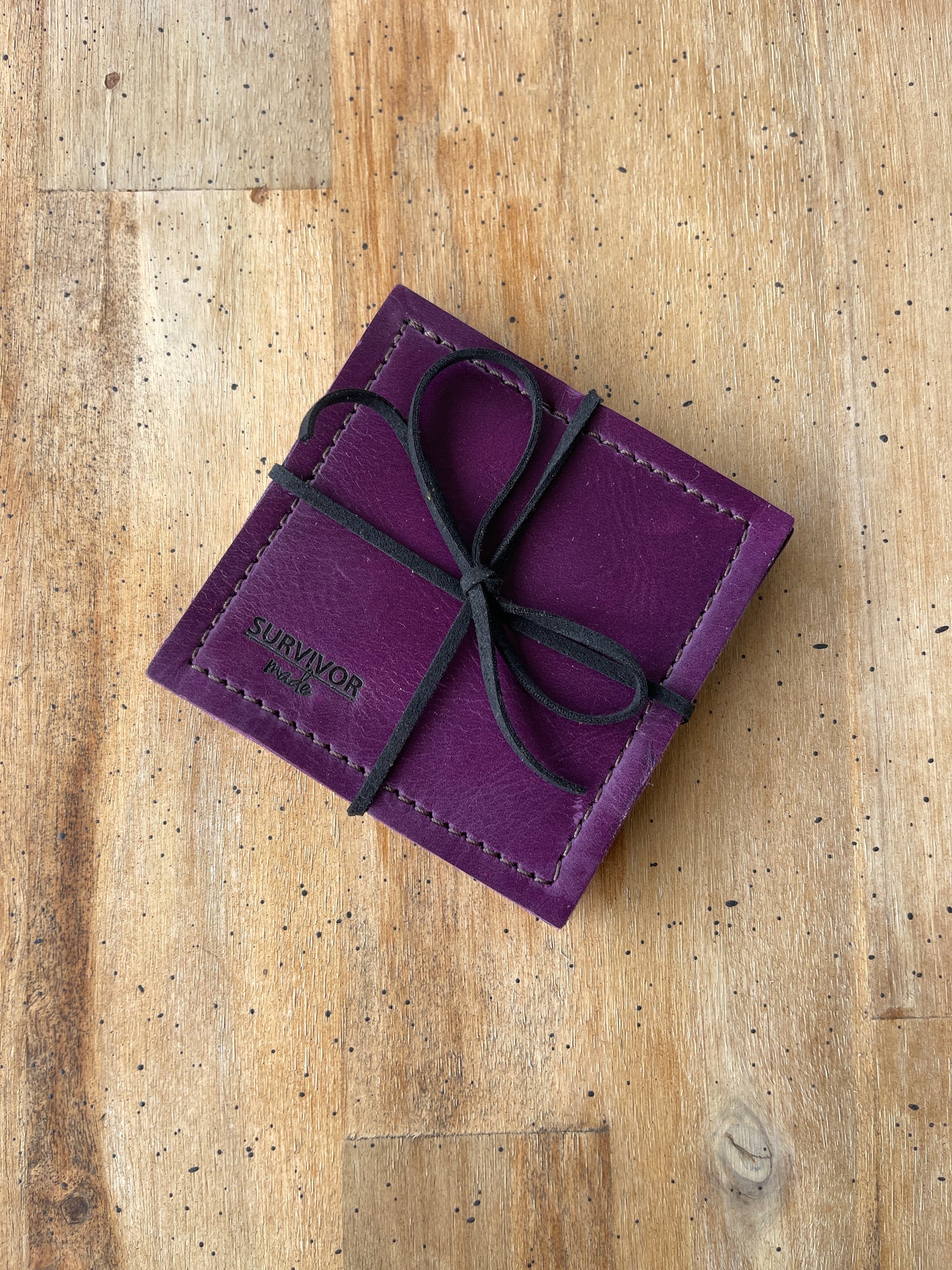 Leather Coasters (Set of 4)