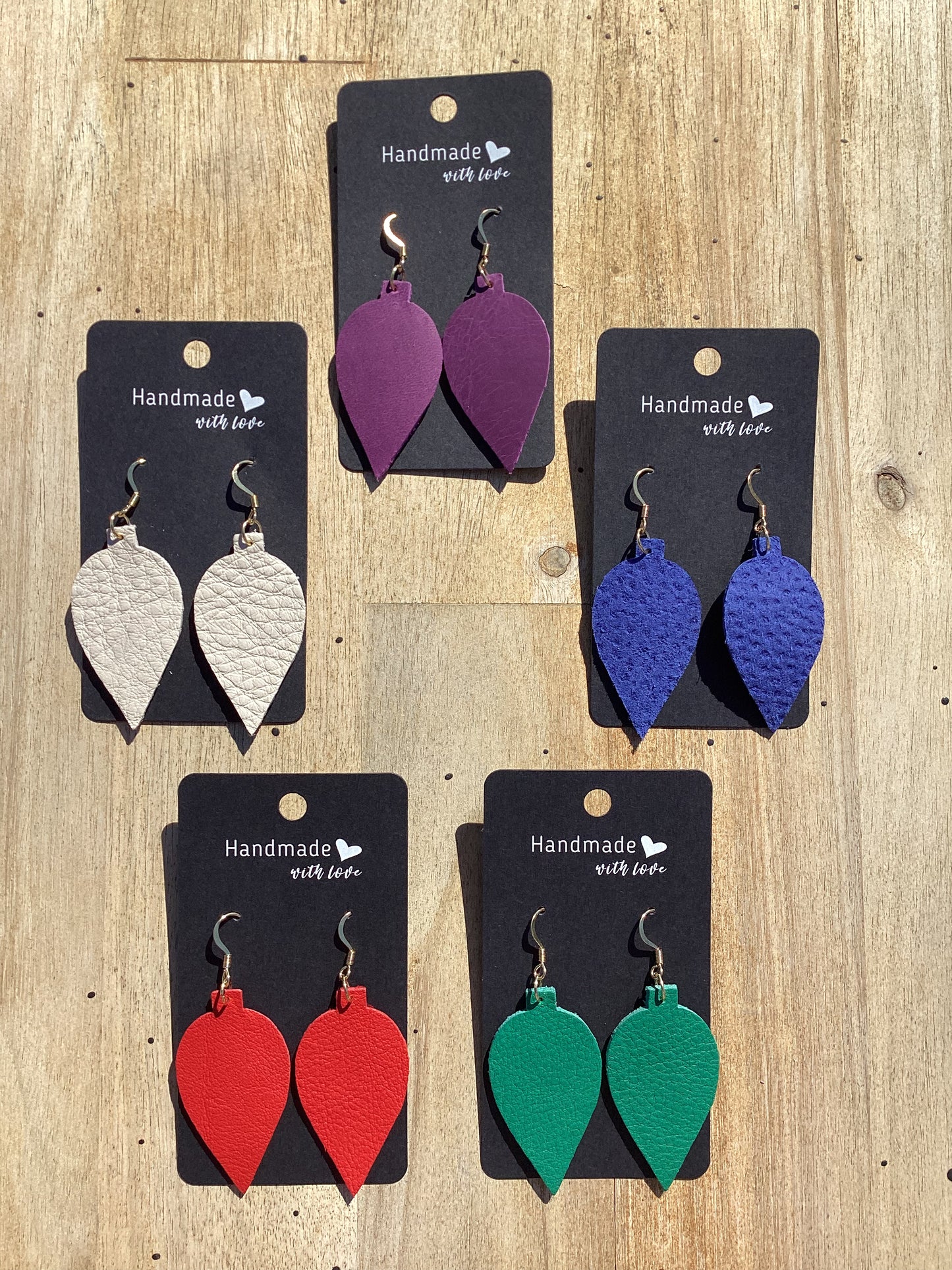 Christmas Light Earrings