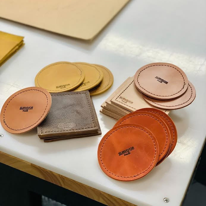Leather Coasters (Set of 4)