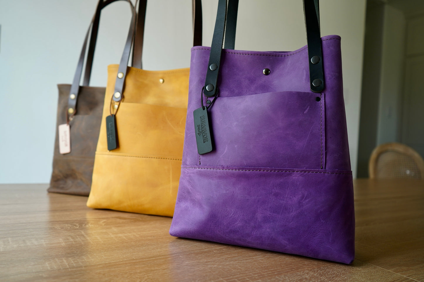 Purple Denver Commuter Bag