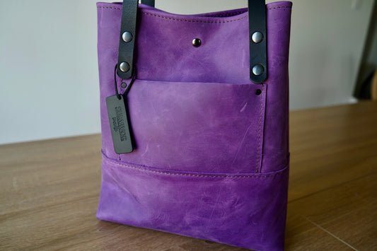 Purple Denver Commuter Bag