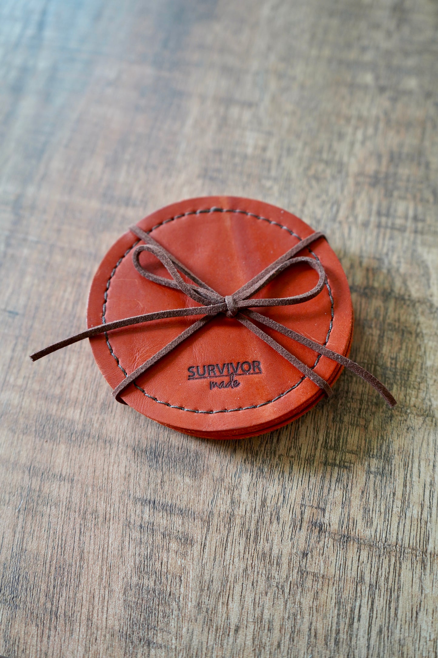 Leather Coasters (Set of 4)