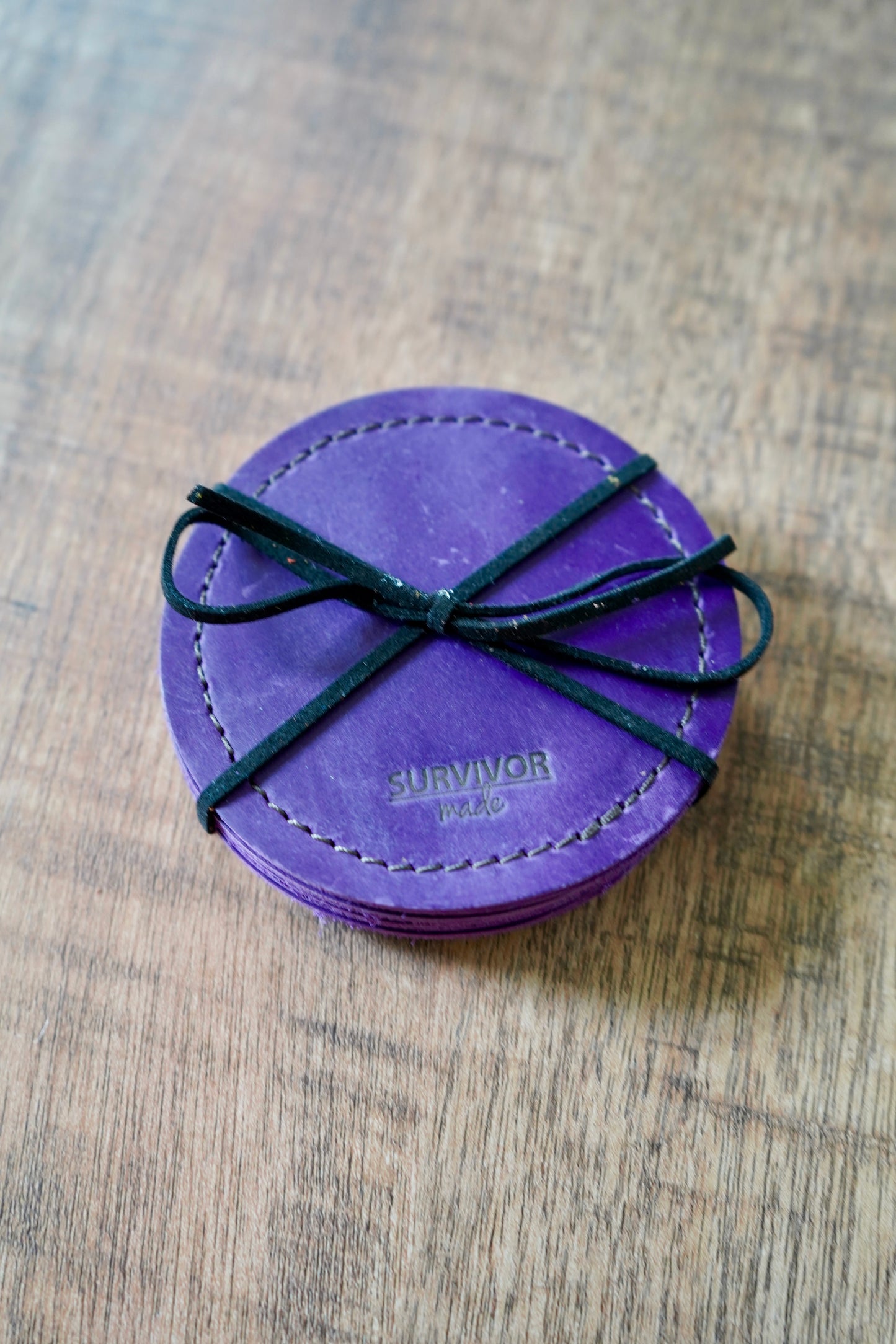 Leather Coasters (Set of 4)