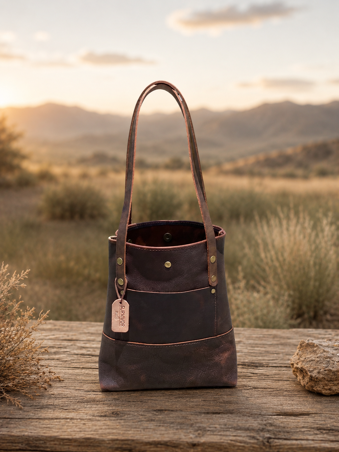 Dark Brown Kodiak Commuter Bag