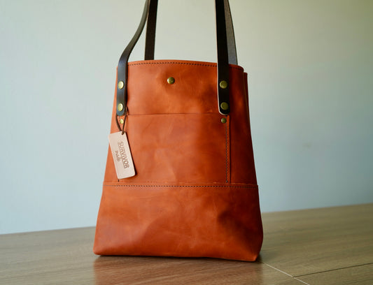 Rust Commuter Bag
