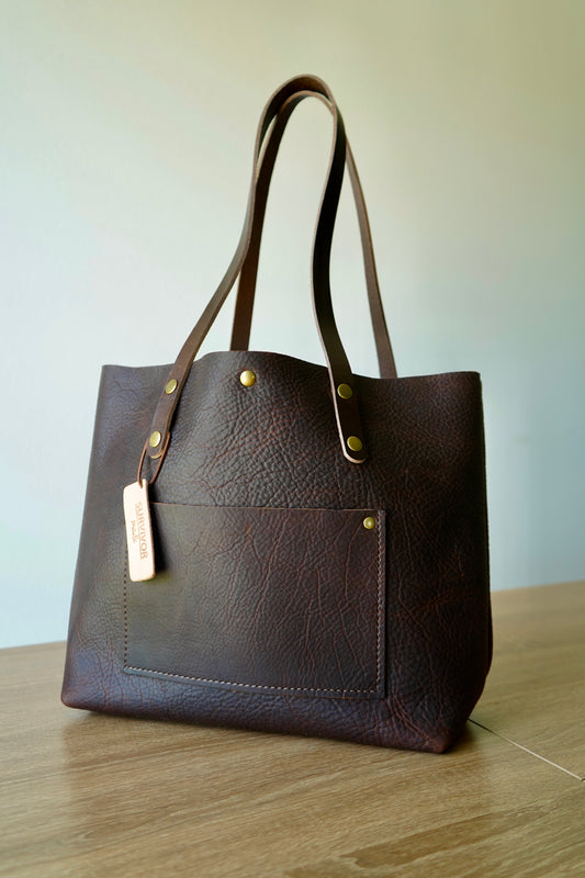 Brown Large Tote