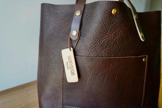 Brown Large Tote