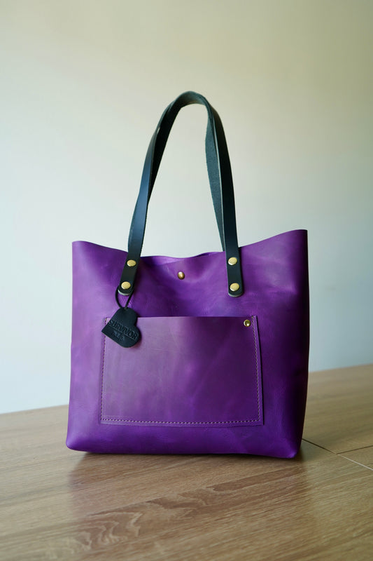 Purple Large Tote