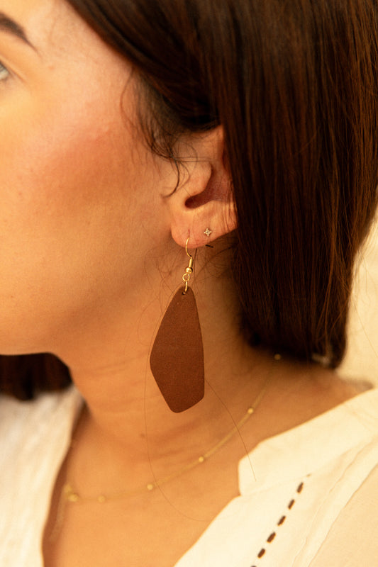 Rock Design Earrings