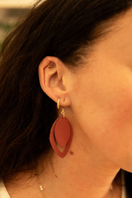 Double-Layered Chime Earrings