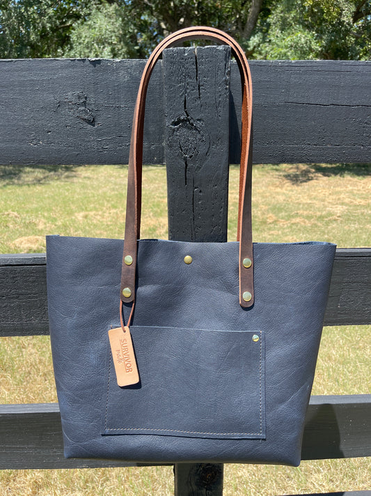 Navy Blue  Large Tote