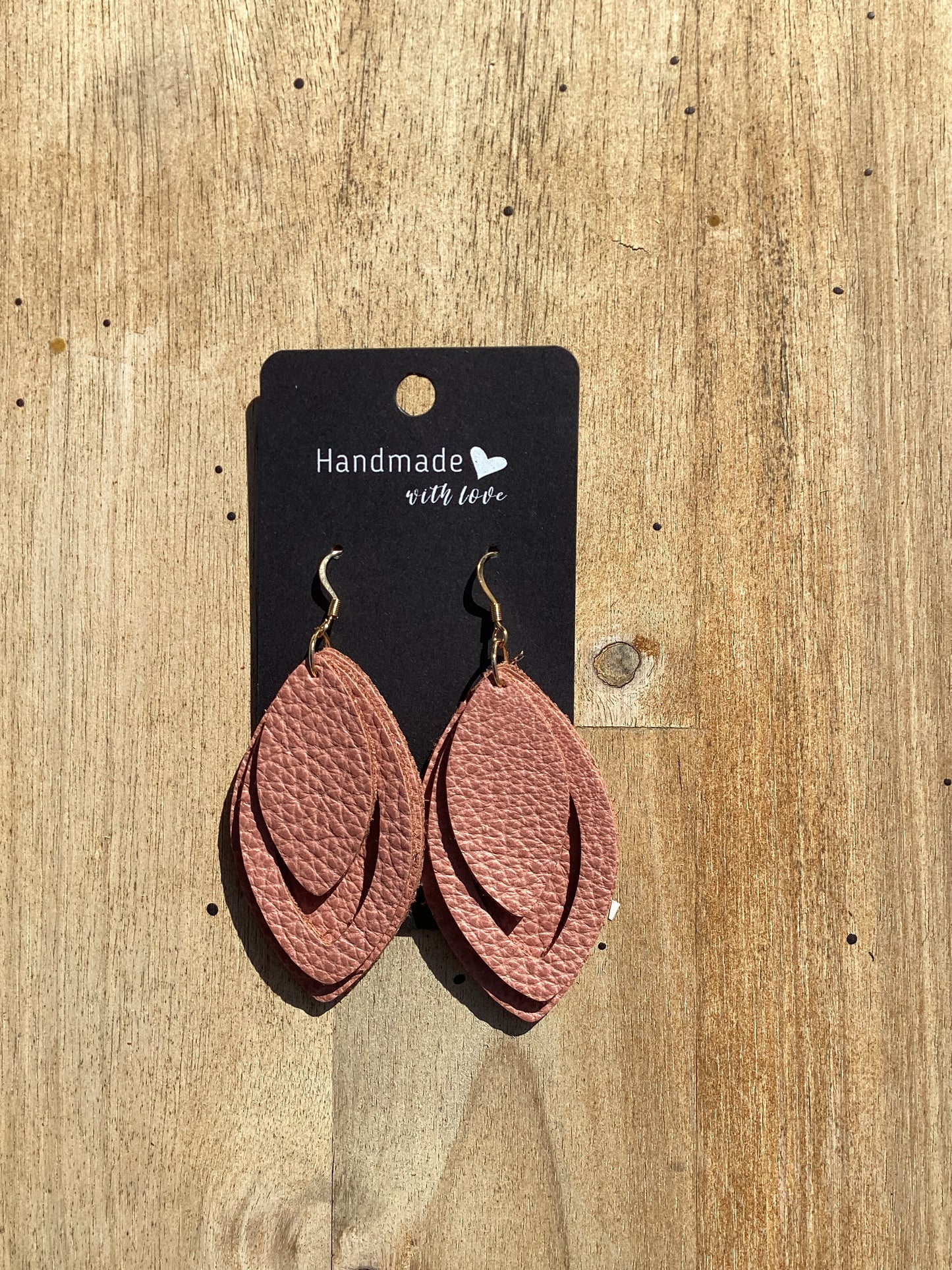 Soft Italian Triple-Layered Chime Earring